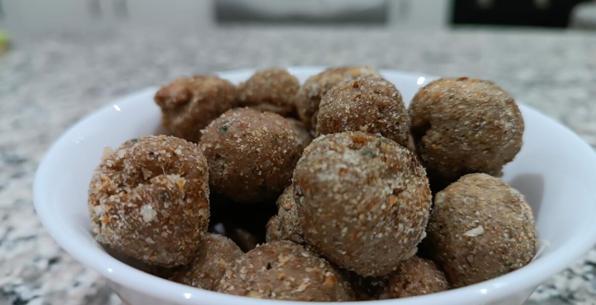 Polpette di carne e melanzane